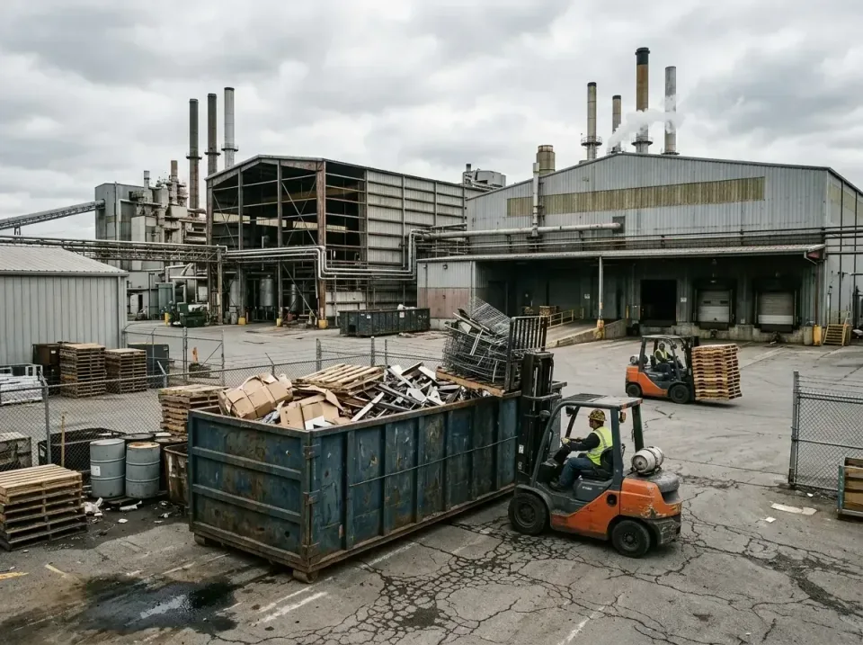 industrial-factory-scrap-conta-003 — frequently asked questions, Cheap Roll-off Dumpster Rentals in Canton, IL